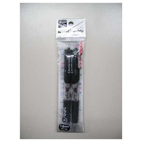 J4631-Gel Pen Black 2pcs pk