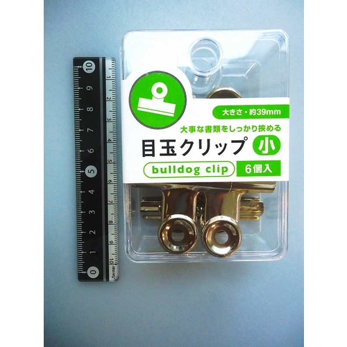 J4035-Double Clip 3.9cm 6pcs a pack